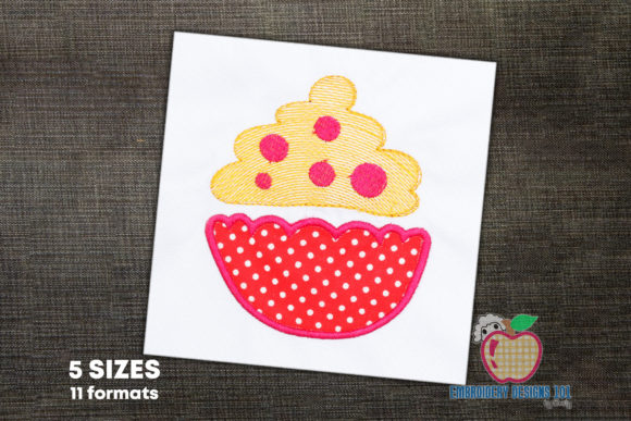 Berry Blaze Cupcake Applique Review