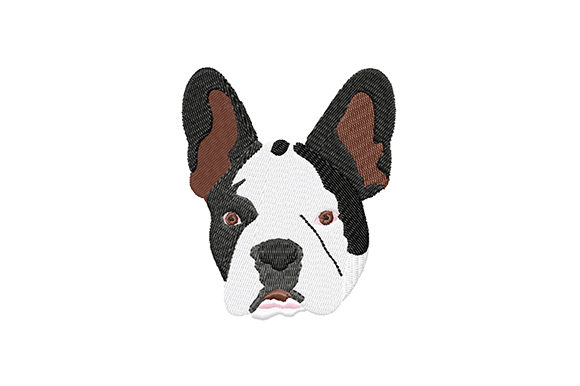 French Bulldog Head: An Embroidery Design Review