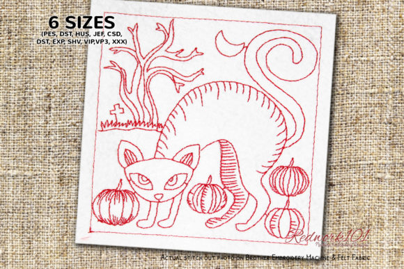 h1Halloween Scary Cat with Pumpkins Embroidery Design Review/h1