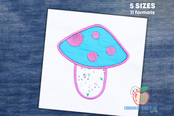 h1Pink Mushroom: A Charming Embroidery Design for Personalized Gifts/h1