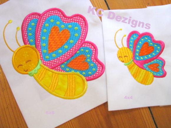 Spring Butterfly Applique